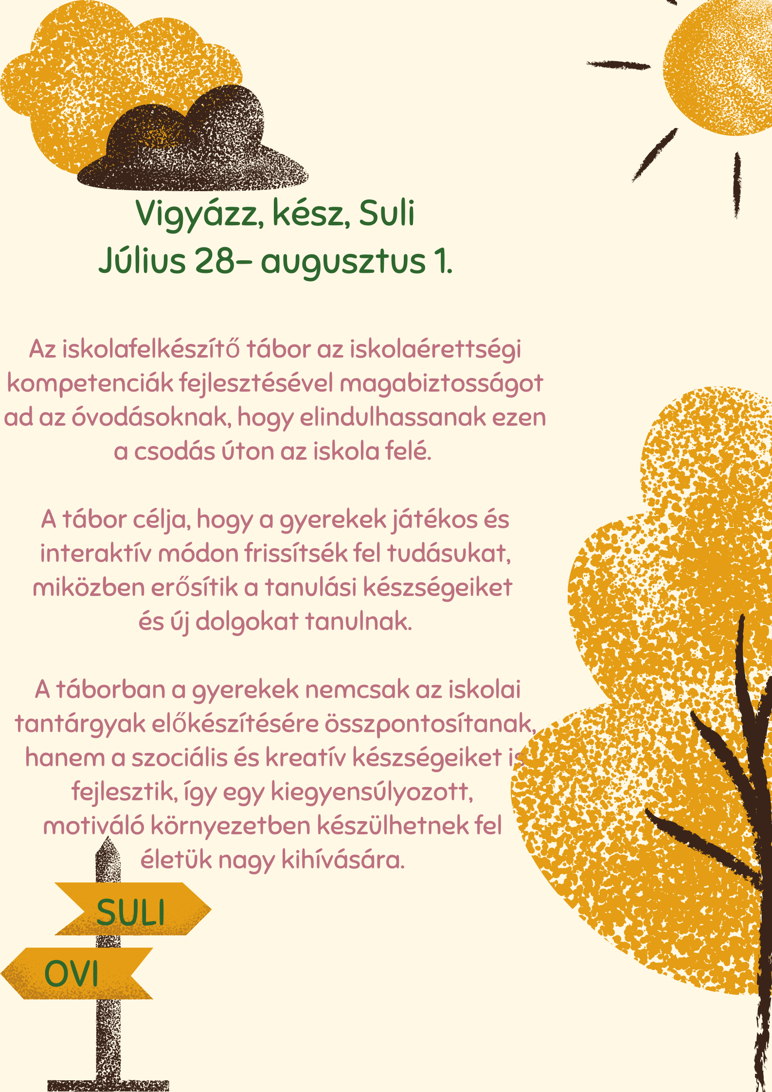 Vigyázz, kész, suli